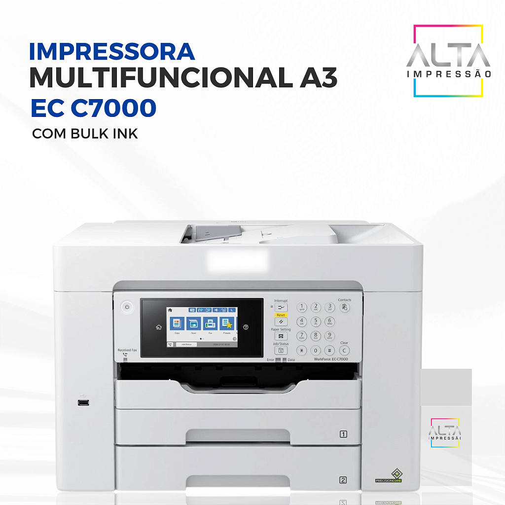 Impressora Multifuncional A3 EC-C7000 Impressora Multifuncional A3 EC-C7000
